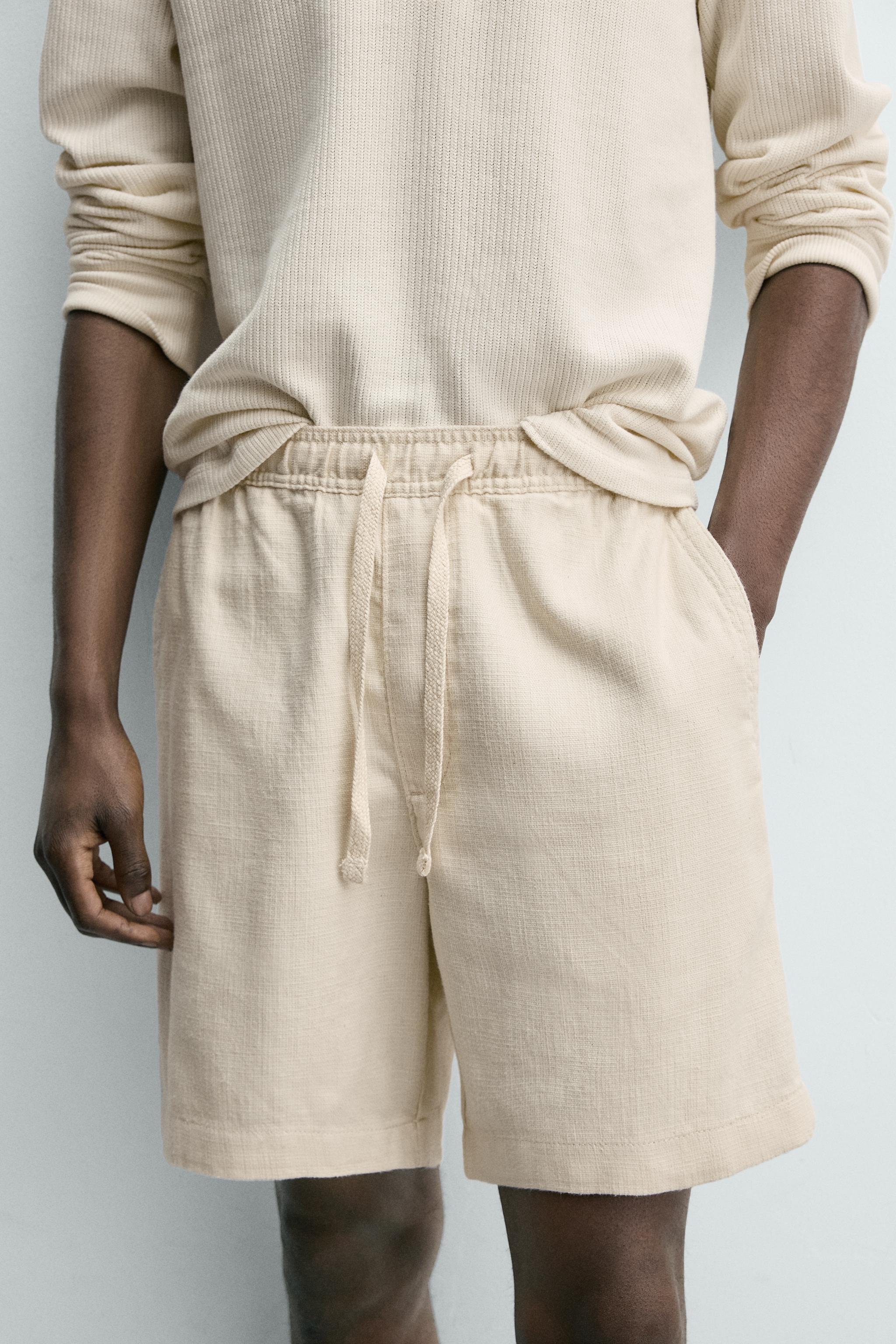 SHORT REGULAR FIT STRUCTURÉ